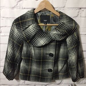 Mossimo cropped coat size small‎